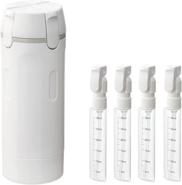 4-in-1 Reisflesjes Set voor Handbagage - Lekvrije Siliconen Reisflessen
