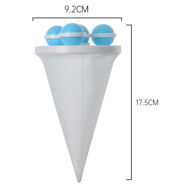 Nukan kerääjä pyykinpesukoneeseen