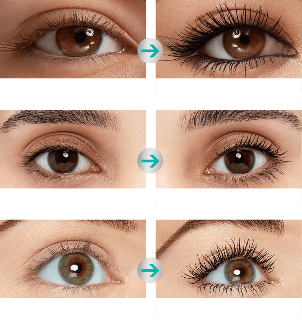 Pitkät ja tuuheat ripset -ripsiväri