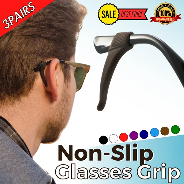 Antislip siliconen oorhaken voor brillen – Brillenpootjes houders