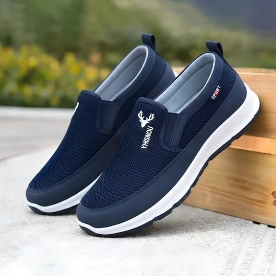 Klassieke en lichte bootschoenen voor heren – Comfortabele casual slip-on loafers