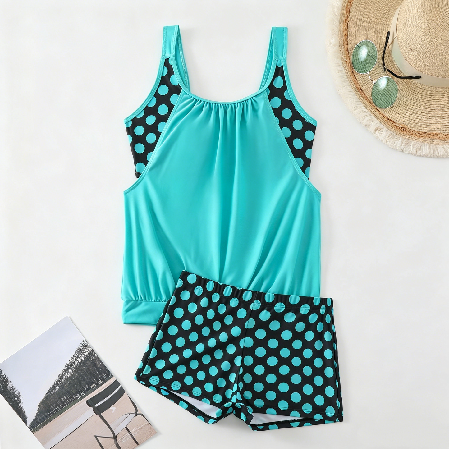 Dames Tweedelige Polkadot Bikini