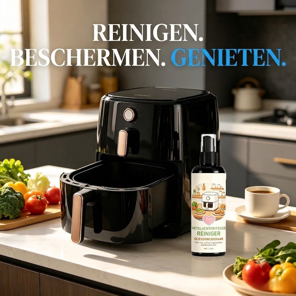 2-in-1 Airfryer Reiniger & Ontvettingsspray