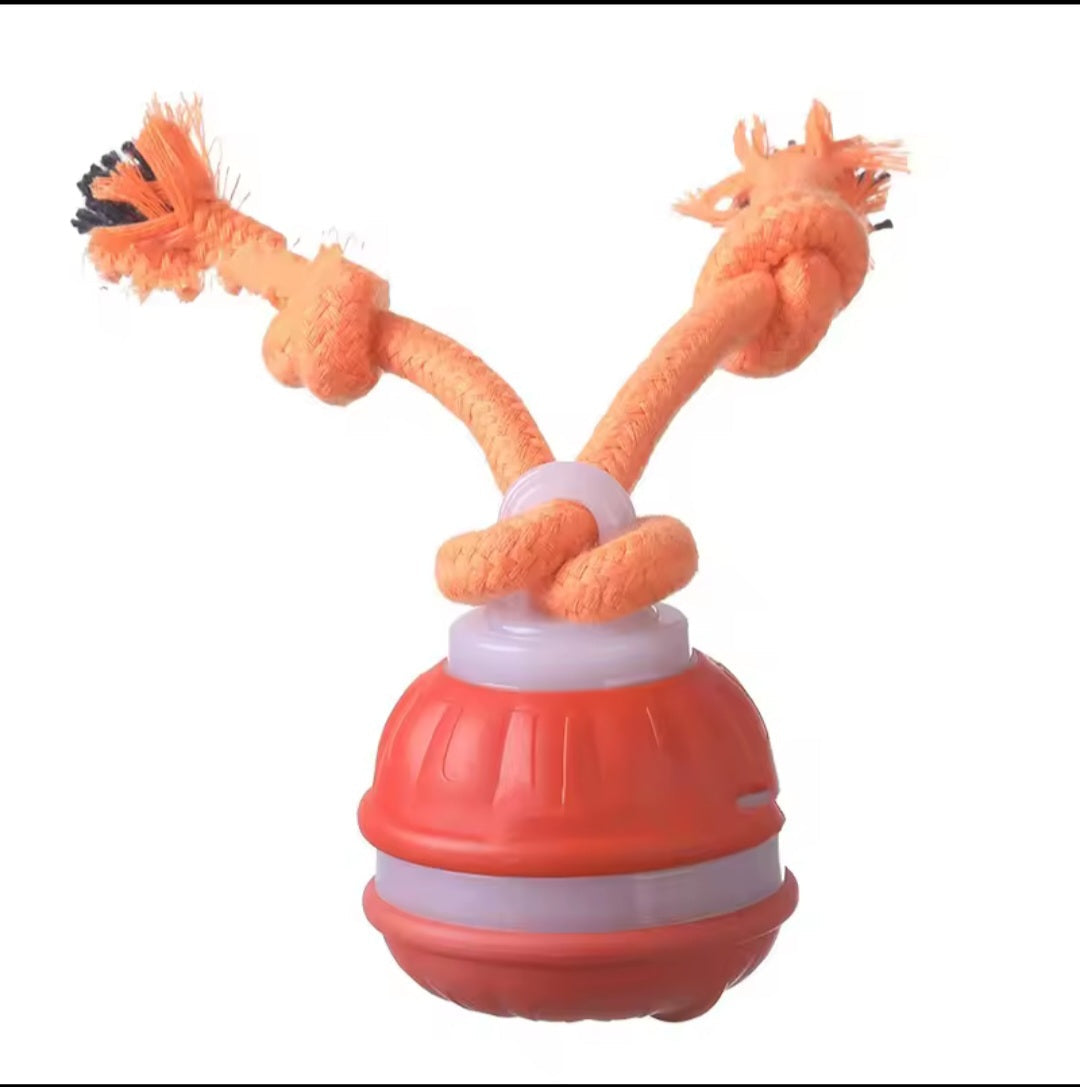 Interactieve Hondenbal - Rubber Speelbal & Voerbal tegen Verveling