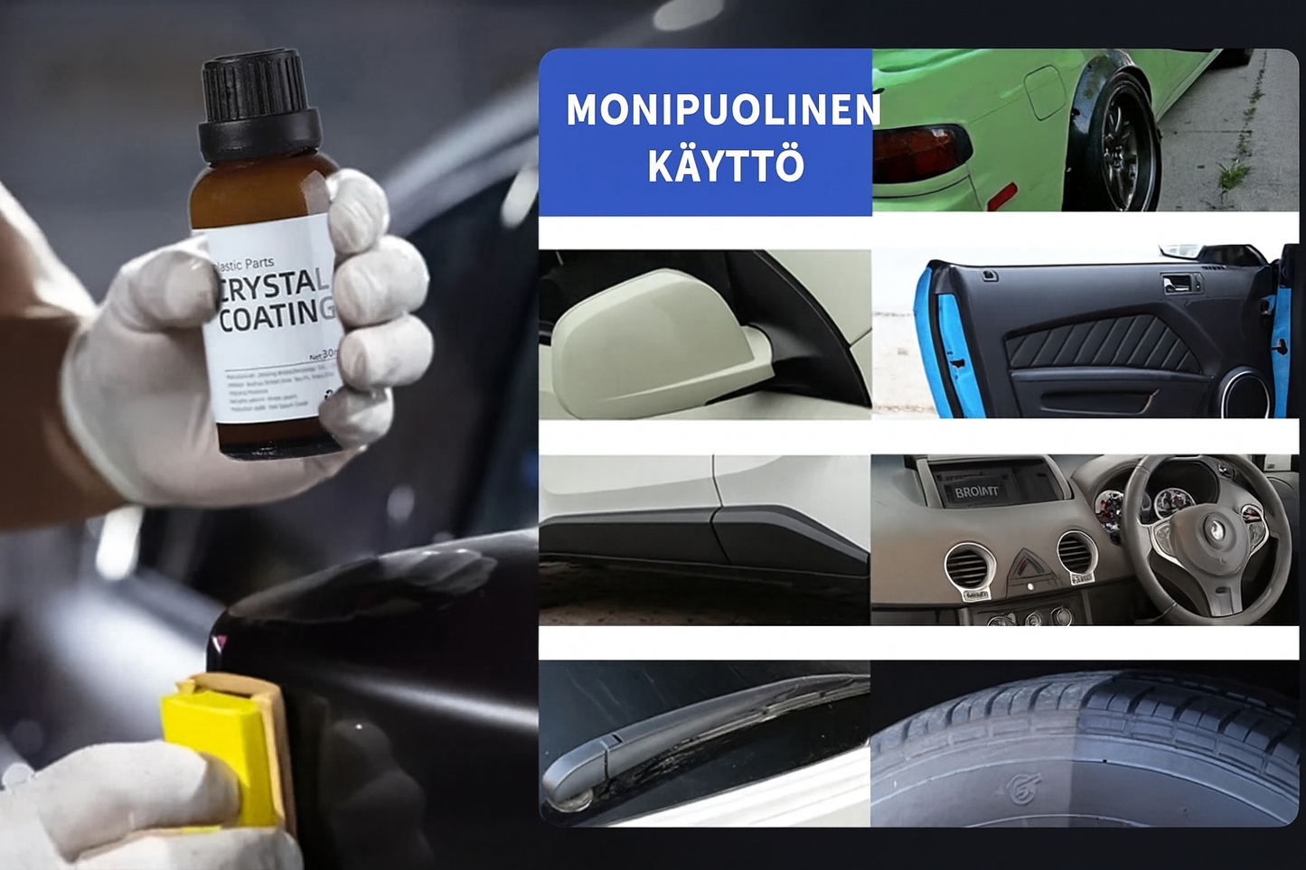 Ammattitason kristallipinnoite