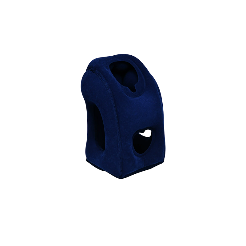 Opblaasbaar ergonomisch reiskussen – Compact en draagbaar nekkussen voor vliegtuig, trein en auto
