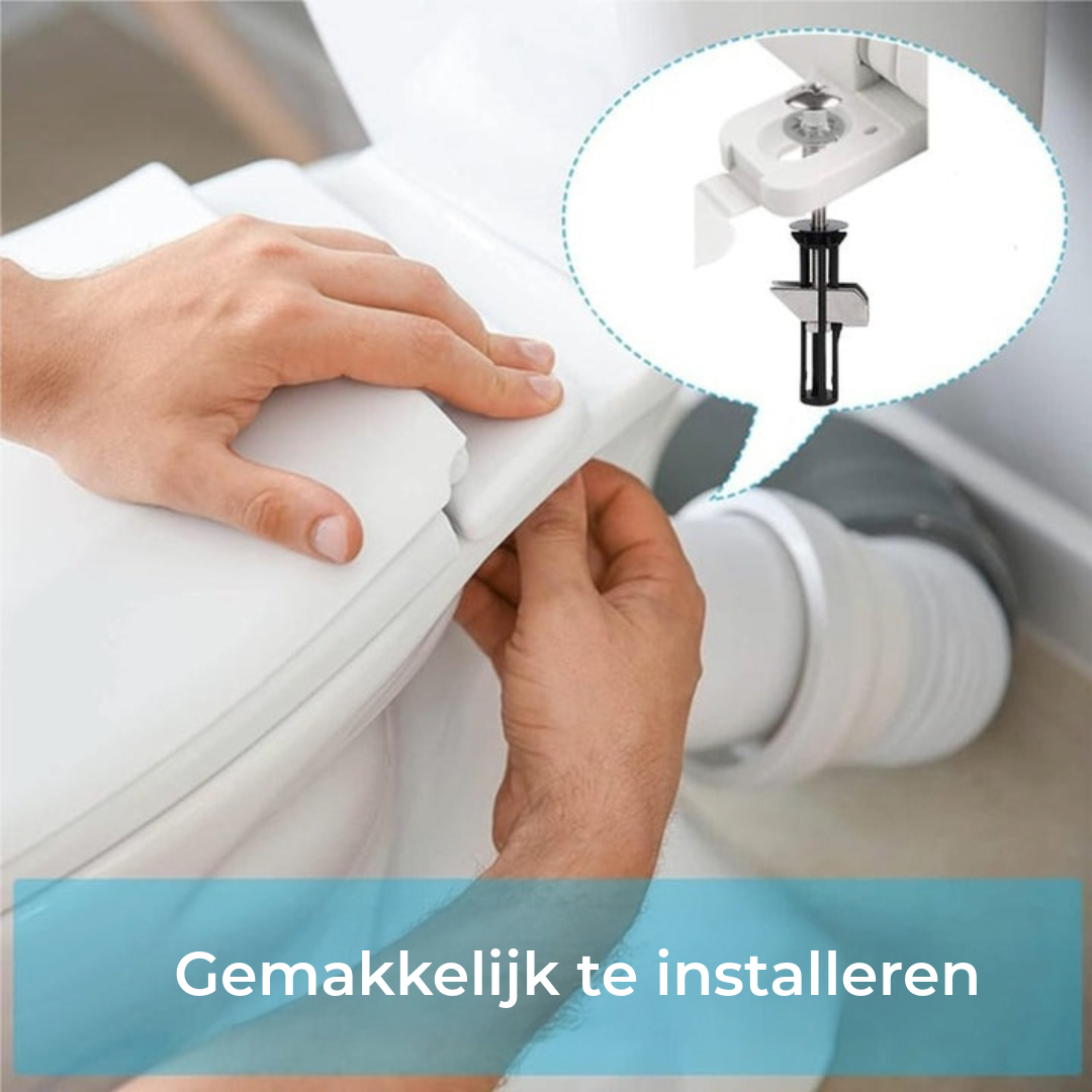 Luxe Toiletbril Montageset (2 Sets) - Zware Kwaliteit RVS Schroeven & Bouten - Expansiebevestiging - 1+1 GRATIS