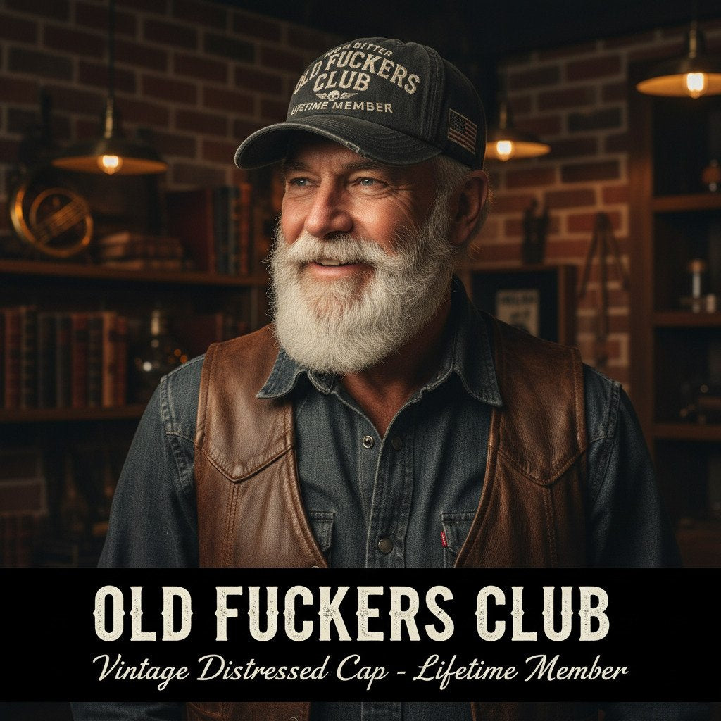☠️ Old Guys Club & Wild & Free 🪓 | 2026 Limited Edition Vintage Armband