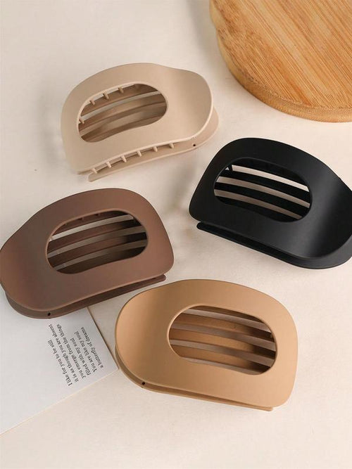 Plain Hair Clip -1 setti (4 kpl)