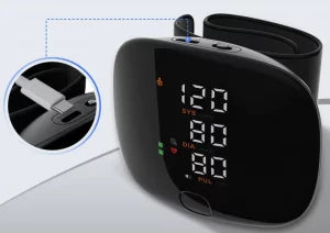 Compacte Bovenarm Bloeddrukmeter - Pocketformaat & Draadloos