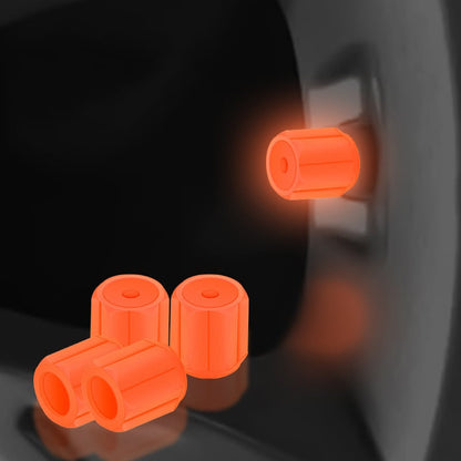 Glow in the Dark Ventieldopjes - Lichtgevend - Voor Fiets, Auto & Motor