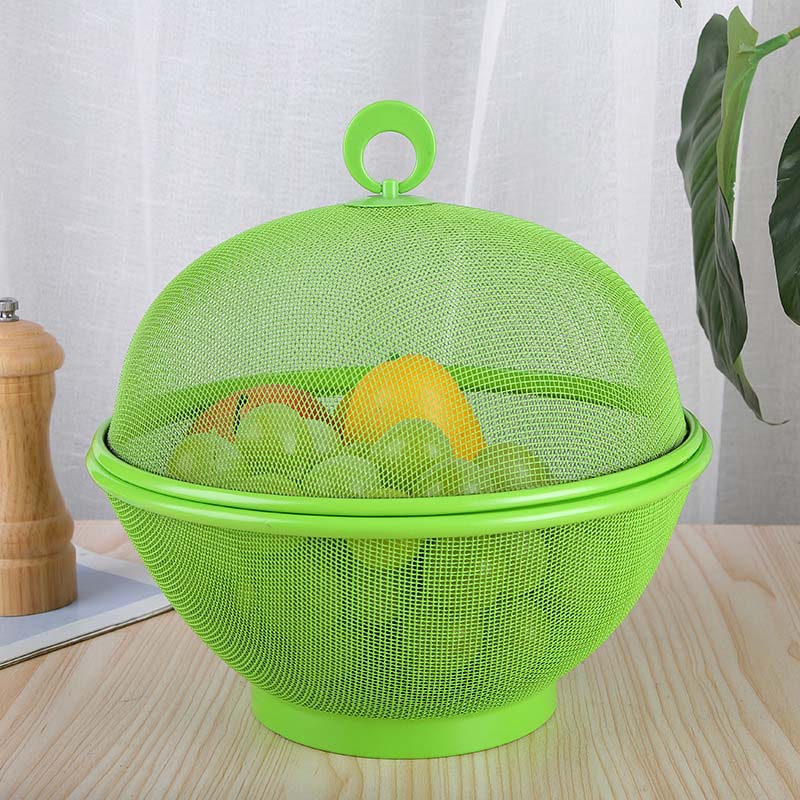 Fruitmand met deksel – Beschermt het fruit, houdt het vers