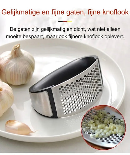 Knoflookpers: Draagbare Roestvrijstalen Knoflookpers