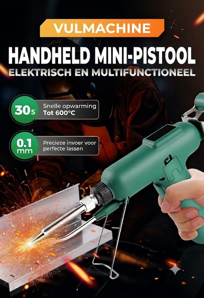 ⚒️ Efficiënte 80W soldeerboutset – 12-delige set