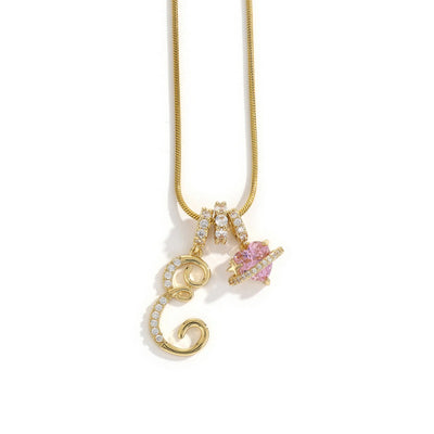 Elegante ketting met hartvormige hanger