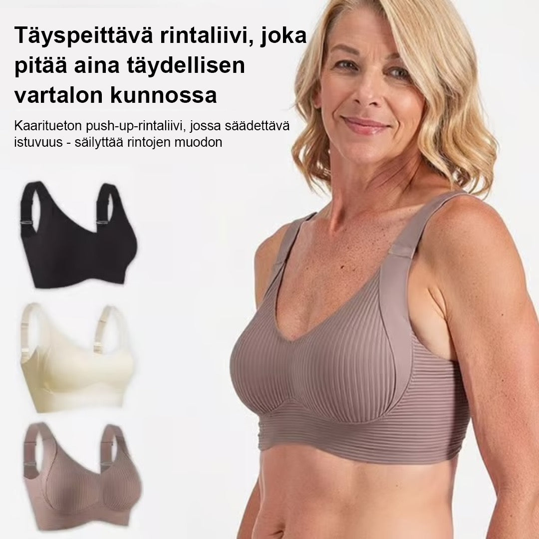 Kaareton Push-Up-rintaliivi