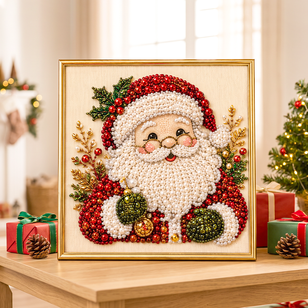 🔥 Tijdelijke aanbieding: 50% korting! 🎨💎 Kerstthema DIY diamond painting set – perfect voor beginners 🎄
