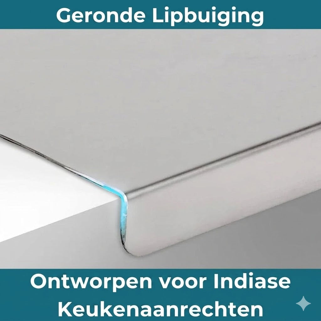 RVS Snijplank voor het Keukenblad