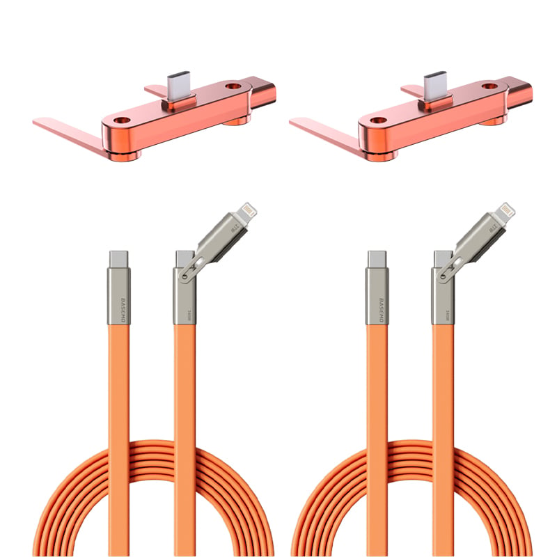 Extreem Krachtige 240W USB-C Kabel - 360° Roterende Kop