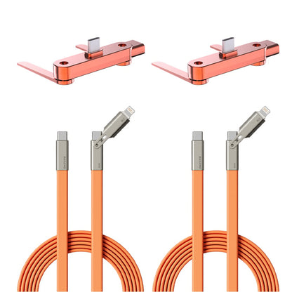 Extreem Krachtige 240W USB-C Kabel - 360° Roterende Kop