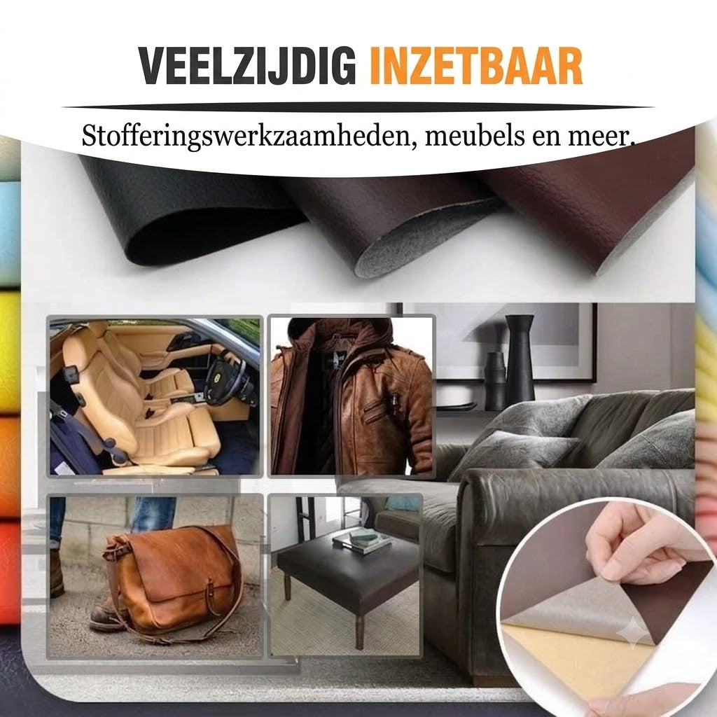🛋️Zelfklevende Leer Reparatie Set