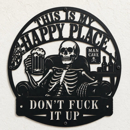 💀🍺 "Dit is mijn geluksplek": Leuke decoratie voor een ruimte exclusief voor mannen