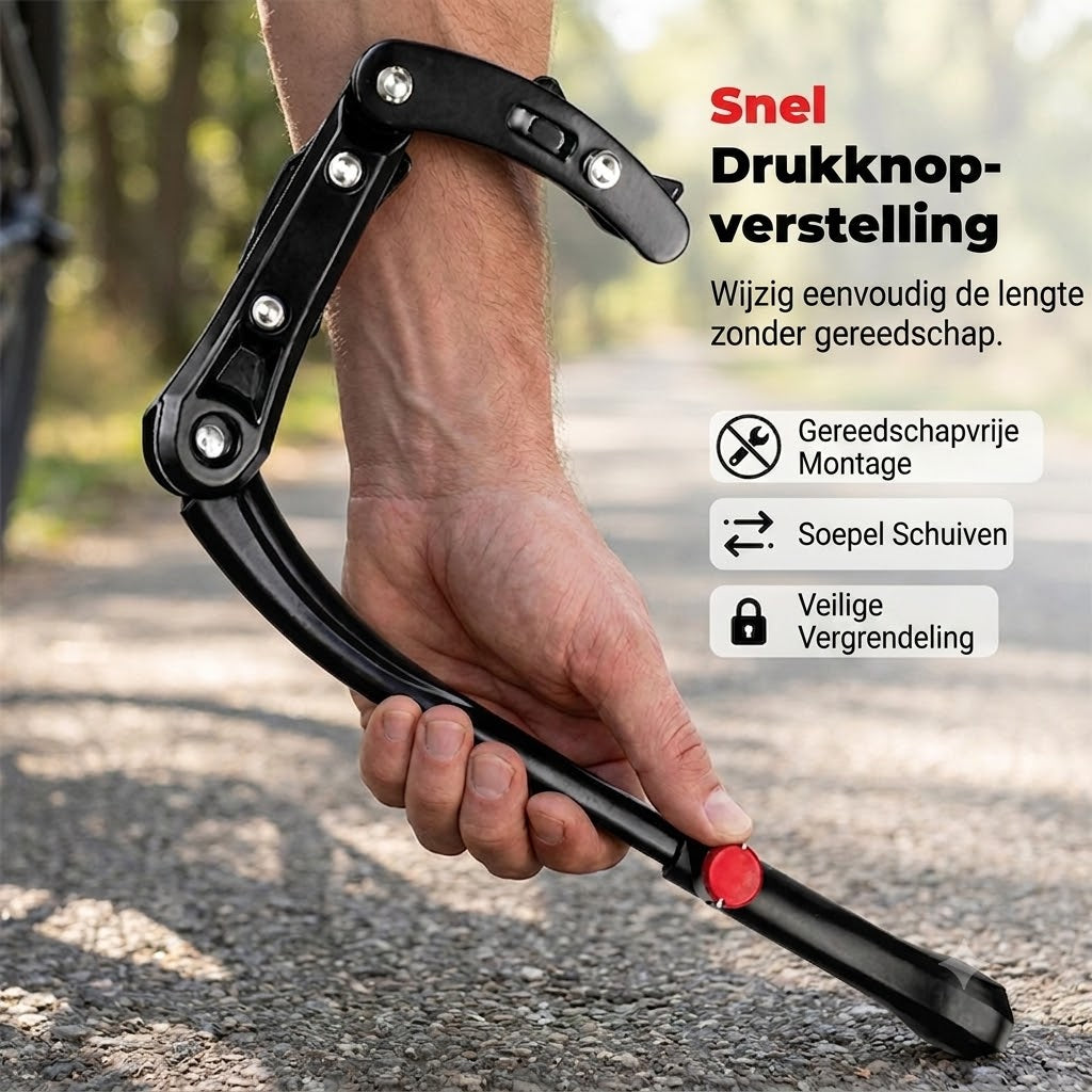 🚲Verstelbare Fietsstandaard | Geschikt voor 24-29 Inch Fietsen