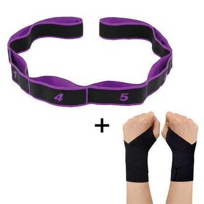 Lange Weerstandsband - Yoga Elastiek voor Pilates & Stretching (Fitnesselastiek)