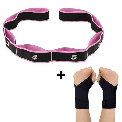 Lange Weerstandsband - Yoga Elastiek voor Pilates & Stretching (Fitnesselastiek)