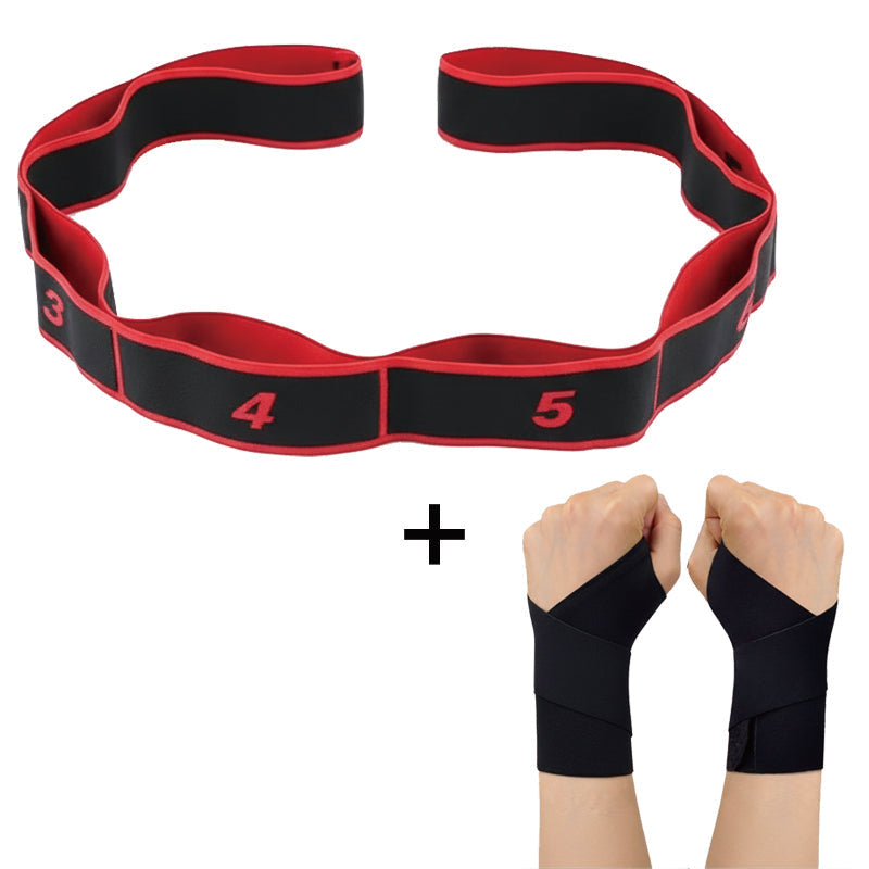 Lange Weerstandsband - Yoga Elastiek voor Pilates & Stretching (Fitnesselastiek)