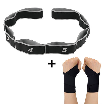 Lange Weerstandsband - Yoga Elastiek voor Pilates & Stretching (Fitnesselastiek)