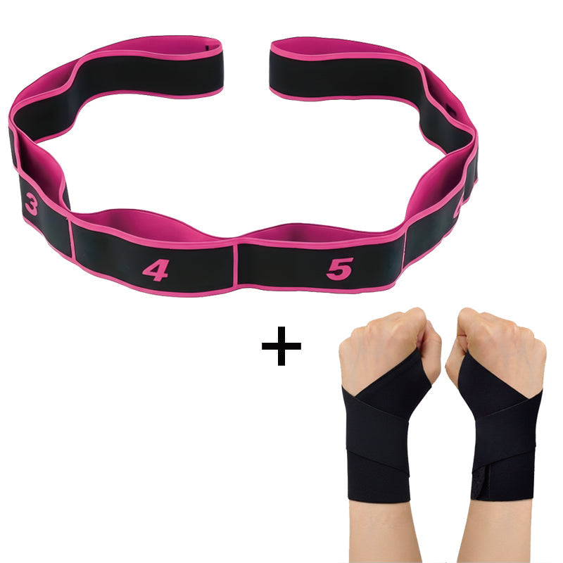 Lange Weerstandsband - Yoga Elastiek voor Pilates & Stretching (Fitnesselastiek)
