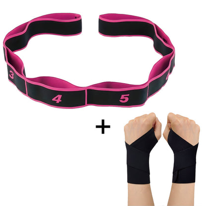 Lange Weerstandsband - Yoga Elastiek voor Pilates & Stretching (Fitnesselastiek)
