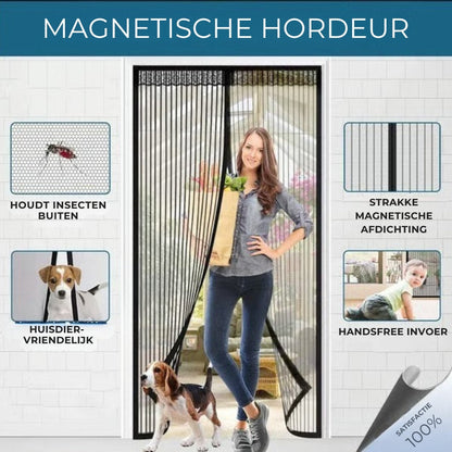 Magnetische Hordeur - Automatisch Sluitend Vliegengordijn