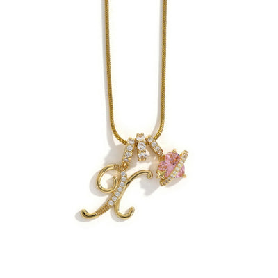 Elegante ketting met hartvormige hanger
