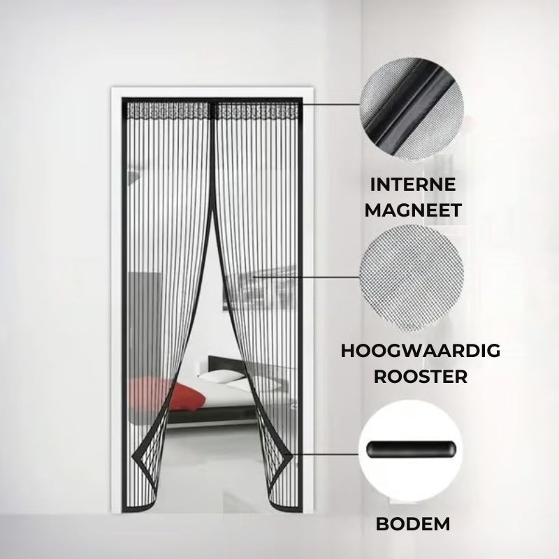 Magnetische Hordeur - Automatisch Sluitend Vliegengordijn