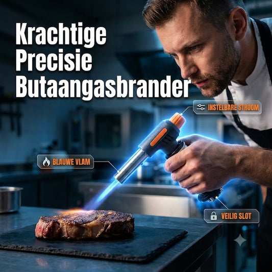 Butaangas Brander Kop – Gasbrander Opzetstuk voor Gasbussen