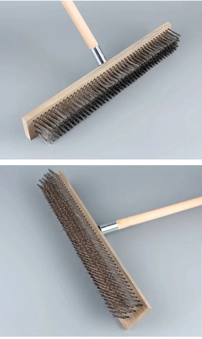 Ruostumattomasta teräksestä valmistettu lankaharja