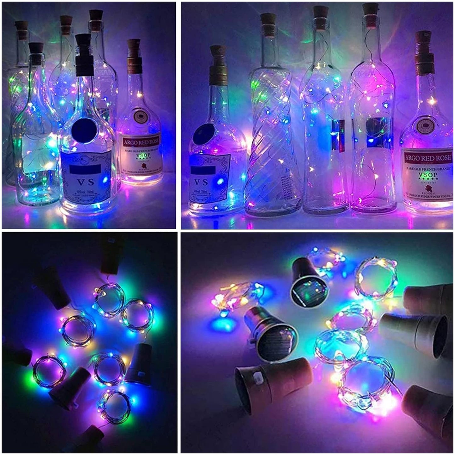 LED Kurk-lichtsnoer voor Fles DIY – Sfeervolle Draadverlichting voor Decoratie