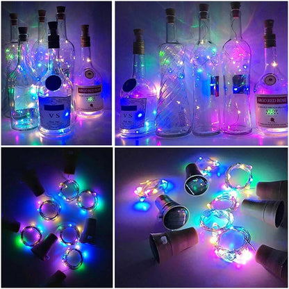 LED Kurk-lichtsnoer voor Fles DIY – Sfeervolle Draadverlichting voor Decoratie