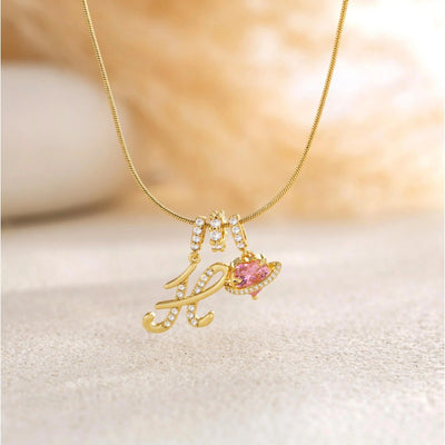 Elegante ketting met hartvormige hanger