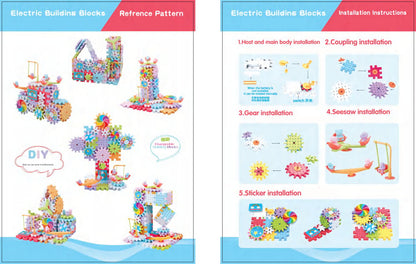 Opettava rakennussarja: sähköiset hammasrattaat
