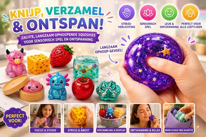 Grappige & Schattige Squishy Box – De Populaire Bestseller in de Magische Mystery Box!