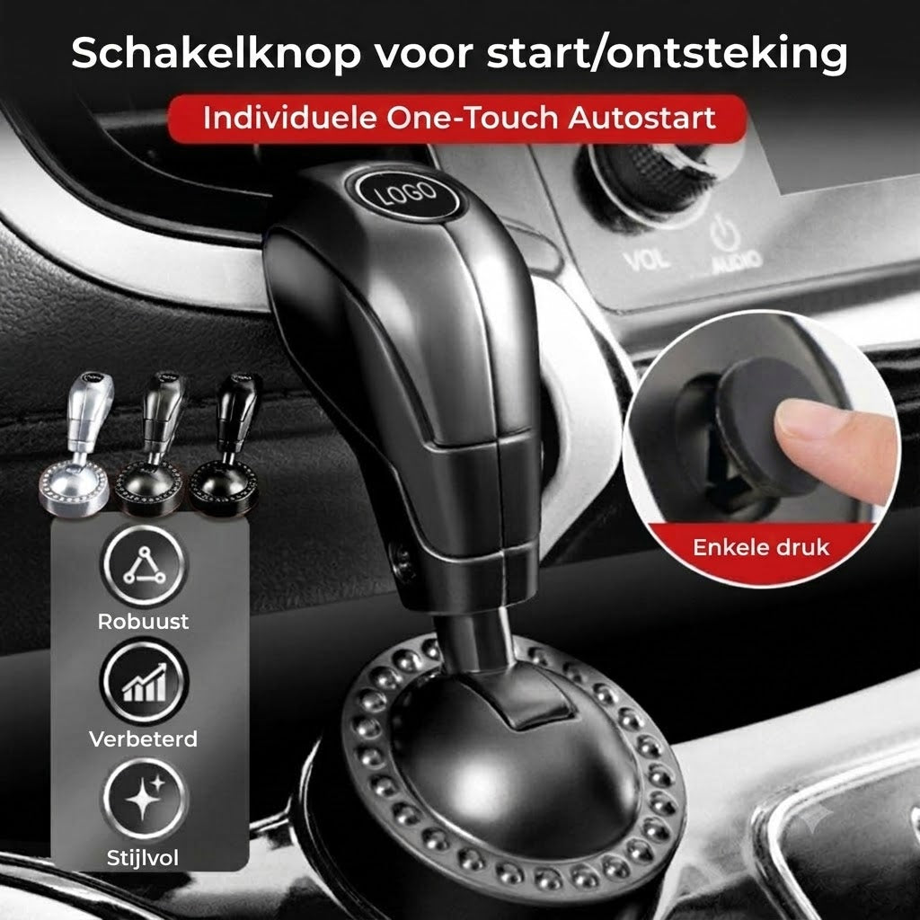 🚗Tuimelschakelaar voor auto start/stop – decoratieve afdekking voor startknop🕹️