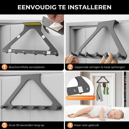 Robuuste Deurhanger Organizer