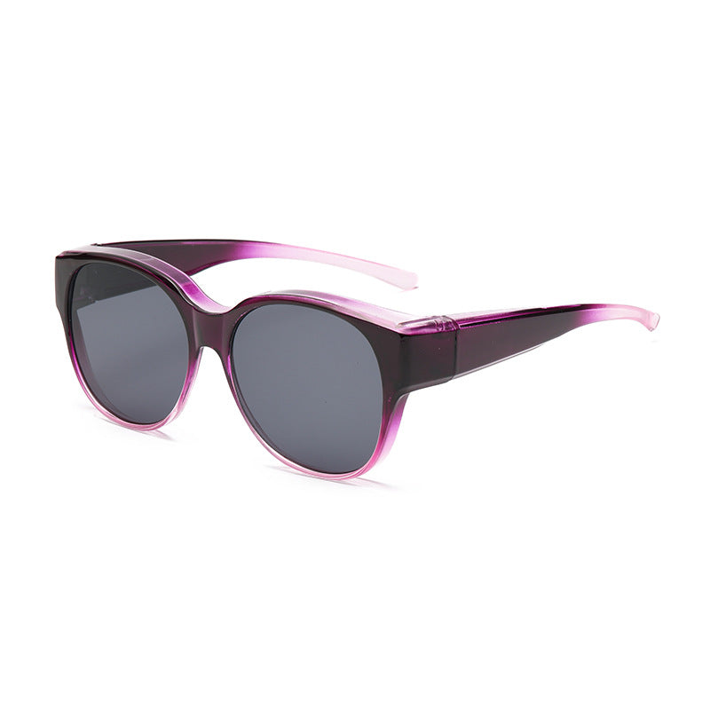 🕶 Nieuwe Oversized Cat-Eye Zonnebril – Gepolariseerde Glazen & UV400 Bescherming