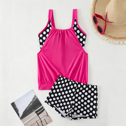Dames Tweedelige Polkadot Bikini