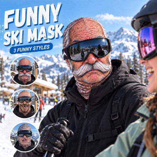Grappig en ultrarealistisch skimasker