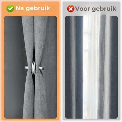 Sterke Gordijn Magneten – Magnetische Gordijnsluiters – Set van 12 stuks