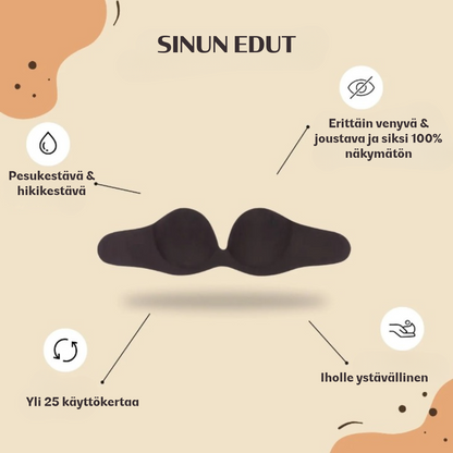 Hihnatön Push-up Rintaliivit